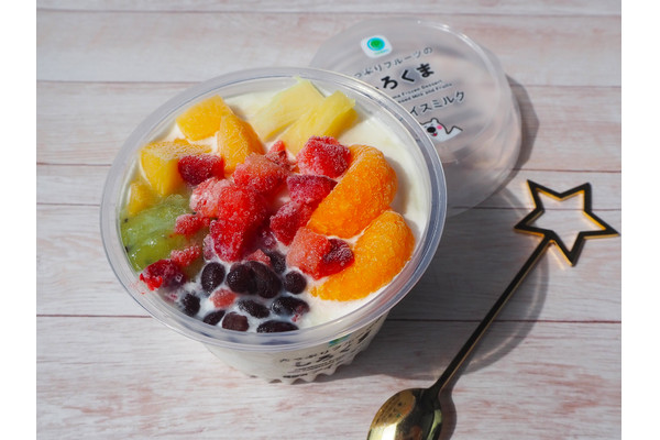 【ファミマアイス食レポ】食べ応え抜群!あのしろくまが大容量になった『たっぷりフルーツのしろくま』をレポート♪