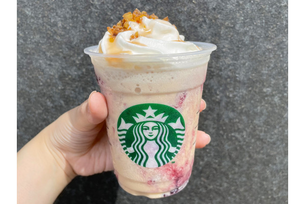 【スタバ新作】マロンとカシス、秋の美味しさを存分に感じる!『マローネ カシス フラペチーノ®』をレポート♪