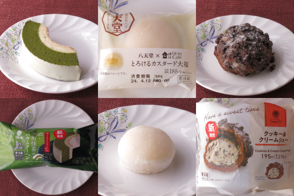 各社相撃つ春の嵐! かぼちゃ・抹茶にカスタードったらクッキーも!?:今週のコンビニスイーツランキング