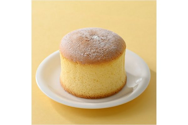 ホイップとカスタードのWクリームを詰めた厚焼きパンケーキ。