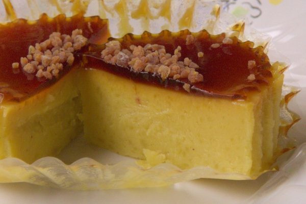 とろりカラメルソースにしっとりスイートポテト。