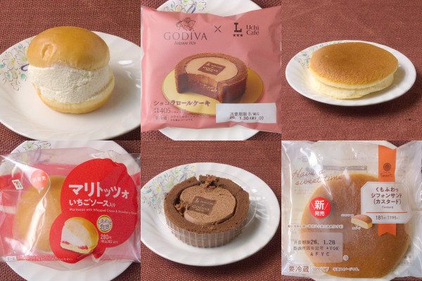 ローソン×GODIVAはやっぱり強い！ ロールケーキを召し上がれ：今週のコンビニスイーツランキング