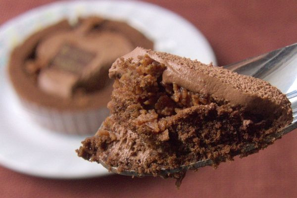 チョコホイップの下には先ほどのフィアンティーヌ、そして一番下にはガナッシュ。