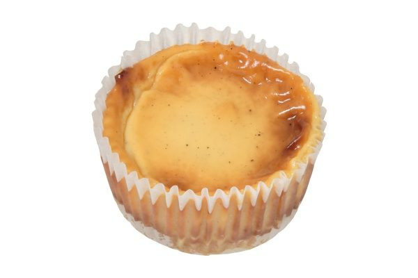 濃厚カスタードとサクサクビスケットを合わせた、温めてもおいしいフラン。