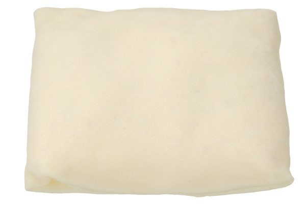 塩バニラクリームとビスケットをもちもち生地で包んだクレープ。