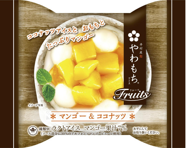 井村屋 やわもちアイス Fruits マンゴー＆ココナッツ カップ100ml
