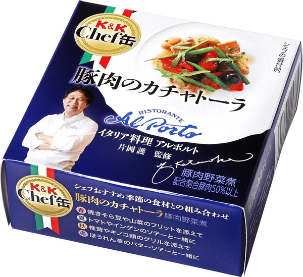 Ｋ＆Ｋ　Ｃｈｅｆ缶　豚肉のカチャトーラ