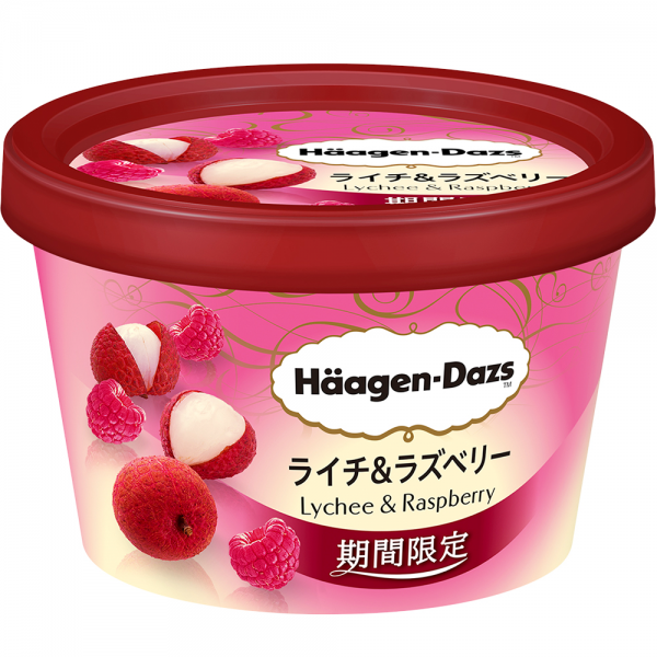 ハーゲンダッツ新作！ミニカップ『ライチ＆ラズベリー』 は濃厚なライチアイスクリーム！