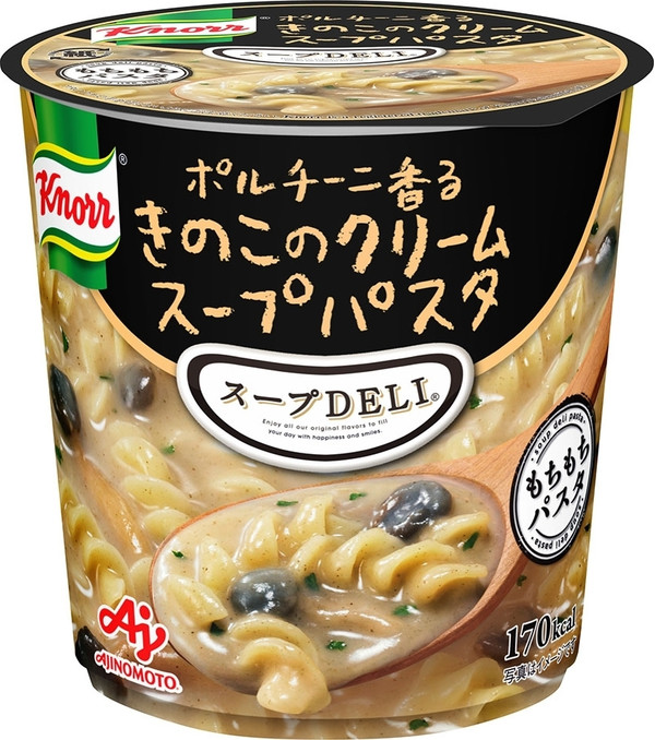 クノール スープDELI ポルチーニ香るきのこのクリームスープパスタ カップ43.5g