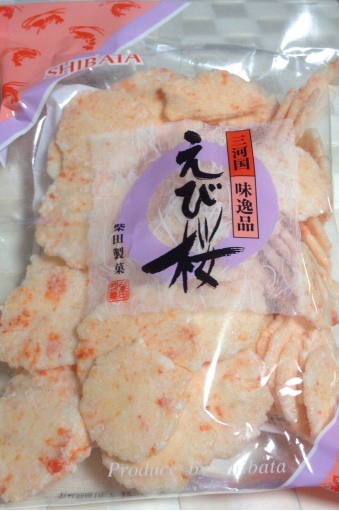 「柴田製菓 三河国 味逸品 えび桜」の商品情報