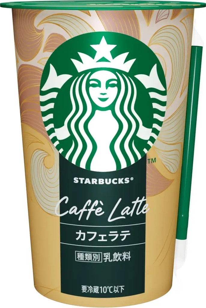 スターバックスのカフェラテ、パッケージ刷新で人気再燃