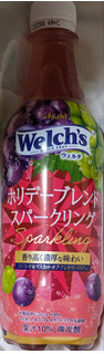 「アサヒ Welch’s ホリデーブレンドスパークリング ペット450ml」のクチコミ画像 by もぐちゃかさん